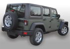 Oklejanie samochodw Jeep Wrangler zielony mat - military green