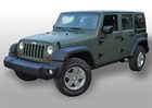 Oklejanie samochodw Jeep Wrangler zielony mat - military green