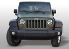 Oklejanie samochodw Jeep Wrangler zielony mat - military green