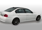 Oklejanie samochodw BMW 3 biay mat + dach CARBON 3M