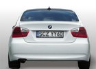 Oklejanie samochodw BMW 3 biay mat + dach CARBON 3M