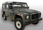 Oklejanie samochodw Land Rover Defender czarny mat