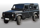 Oklejanie samochodw Land Rover Defender czarny mat