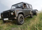 Oklejanie samochodw Land Rover Defender czarny mat