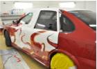 Oklejanie samochodów Opel Vectra - grafika całopowierzchniowa - visual tunning