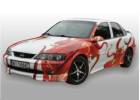Oklejanie samochodów Opel Vectra - grafika całopowierzchniowa - visual tunning
