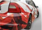 Oklejanie samochodów Opel Vectra - grafika całopowierzchniowa - visual tunning