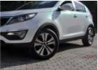 Oklejanie samochodw Kia Sportage biaa pera variochrome HEXIS