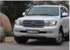 Oklejanie samochodw Toyota Land Cruiser 200 biaa pera kremowa