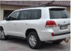 Oklejanie samochodw Toyota Land Cruiser 200 biaa pera kremowa