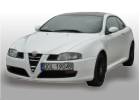 Oklejanie samochodw Alfa Romeo GT - biay poysk + czarny byszczcy dach