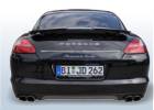 Oklejanie samochodw Porsche Panamera - biay carbon perowy + spoiler czarny carbon poysk