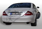 Oklejanie samochodw Mercedes CLS biaa pera 