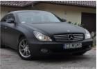 Oklejanie samochodw Mercedes CLS czarny mat - folia na lakier