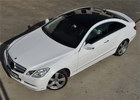 Oklejanie samochodw Mercedes E500 biay mat