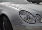 Oklejanie samochodw Mercedes E srebrny metalik - folia na lakier