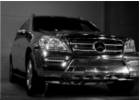 Oklejanie samochodw Mercedes GL chrom, chrom na auto, oklejanie chromem