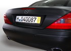 Oklejanie samochodw Mercedes SL AMG carbon 3M