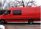 Oklejanie samochodw Mercedes Sprinter czerwony poysk - samochody specjalne