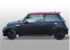 Oklejanie samochodw Mini Cooper S czarny mat + czerwony byszczcy dach