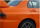 Oklejanie samochod�w Mitsubishi Lancer Evolution IX pomara�czowy po�ysk