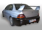 Oklejanie samochodw Mitsubishi Lancer Evolution - czarny mat