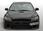 Oklejanie samochodw Mitsubishi Lancer Evolution X - czarny mat