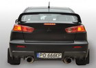 Oklejanie samochodw Mitsubishi Lancer Evolution X - czarny mat