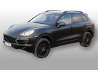 Oklejanie samochodw Porsche Cayenne 2011 czarny mat