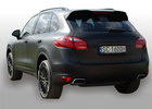 Oklejanie samochodw Porsche Cayenne 2011 czarny mat