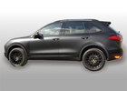 Oklejanie samochodw Porsche Cayenne 2011 czarny mat