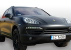 Oklejanie samochodw Porsche Cayenne 2011 czarny mat