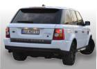 Oklejanie samochodw Range Rover Sport biay poysk