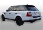 Oklejanie samochodw Range Rover Sport biay poysk