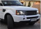 Oklejanie samochodw Range Rover Sport biay poysk