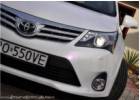 Oklejanie samochodw Toyota Avensis biaa pera variochrome