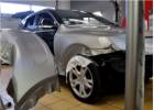 Oklejanie samochod�w VW Touareg oklejony foli� w kolorze Matte Grey Aluminium z palety firmy 3M
