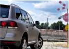 Oklejanie samochod�w VW Touareg oklejony foli� w kolorze Matte Grey Aluminium z palety firmy 3M