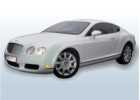 Oklejanie samochodw Bentley - folia biaa pera