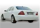 Zmiana koloru samochodu Mercedes S [biay mat] + elementy wntrza oklejone foli CARBON 3M