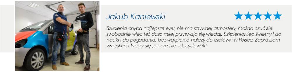 Opinie o szkoleniach Pro Wrapping Academy