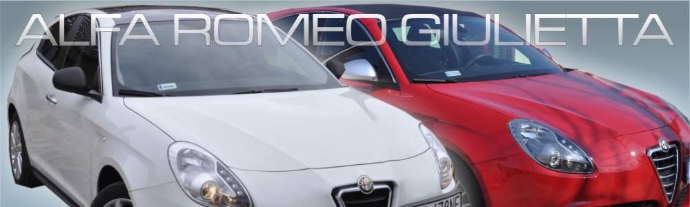 oklejanie auta Alfa Romeo Giulietta - pakiet carbon 3M + oklejanie carbonem dachu