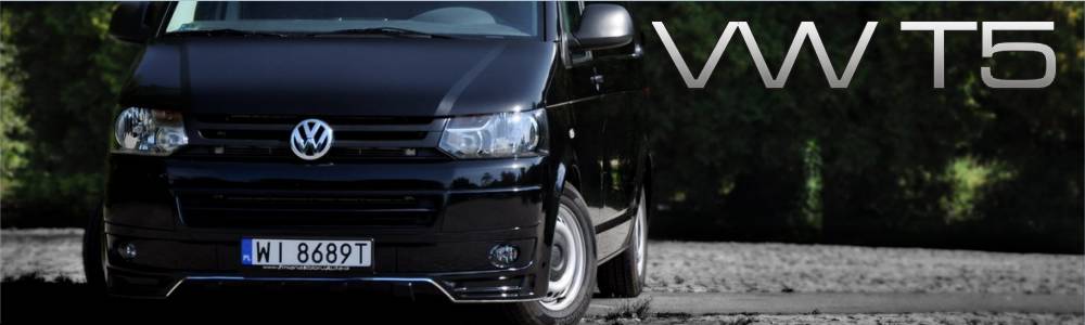 oklejanie auta VW Transporter T5 oklejony foli w kolorze czarny metalik z palety firmy 3M