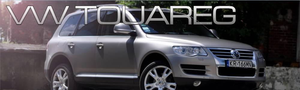 oklejanie auta VW Touareg oklejony foli� w kolorze Matte Grey Aluminium z palety firmy 3M